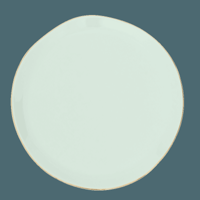Good Morning bord Ø17 cm - Celadon (set van 4)