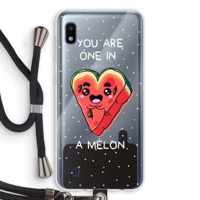 One In A Melon: Samsung Galaxy A10 Transparant Hoesje met koord