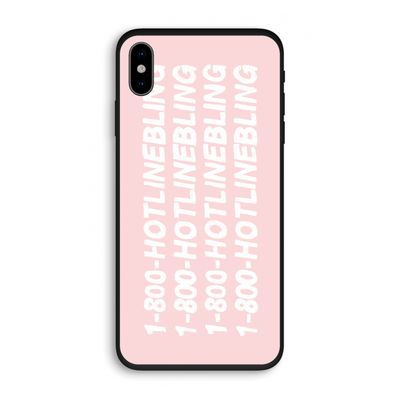Hotline bling pink: iPhone X Biologisch afbreekbaar hoesje