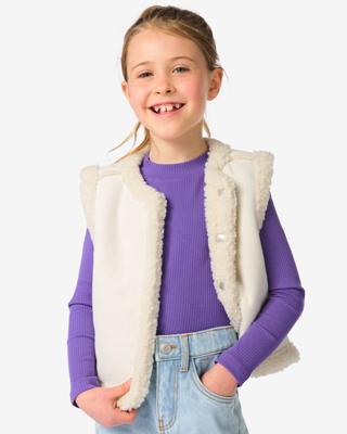 HEMA Kindergilet lammy gebroken wit (gebroken wit)