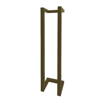 Handdoekenrek Industrieel BWS | 60x12.5x12.5cm | Mat Metallic Brown