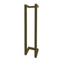 Handdoekenrek Industrieel BWS | 60x12.5x12.5cm | Mat Metallic Brown
