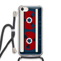 Here's your tape: iPhone 8 Transparant Hoesje met koord