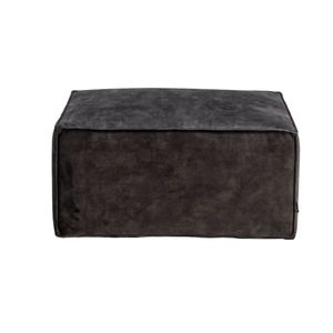 Bronx71 Hocker Memphis velvet antraciet.