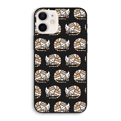 Slapende poes: iPhone 12 Pro Biologisch afbreekbaar hoesje