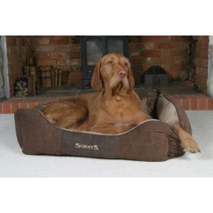 Scruffs Chester Box Bed hondenmand Chocolate (bruin) XL