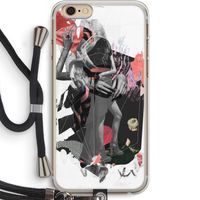 Dissimulation du réel: iPhone 6 PLUS / 6S PLUS Transparant Hoesje met koord