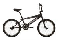 Tornado 20 inch freestyle fiets mat zwart 2000032 Tornado 20 inch freestyle fiets mat zwart 2000032