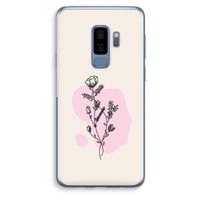 Roses are red: Samsung Galaxy S9 Plus Transparant Hoesje