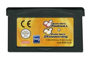 Disney Sports Football en Skateboarding (losse cassette)