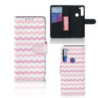 Motorola G8 Power | Telefoon Hoesje | Waves Roze