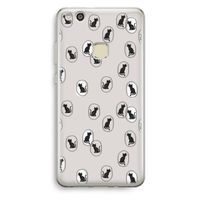 Miauw: Huawei Ascend P10 Lite Transparant Hoesje