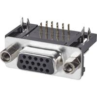 ASSMANN WSW A-HDF 15 A-KG/T D-sub female connector 90 ° Aantal polen: 15 Solderen 1 stuk(s) - thumbnail