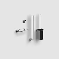 Accesoireset Toilet Clou Fold Chroom