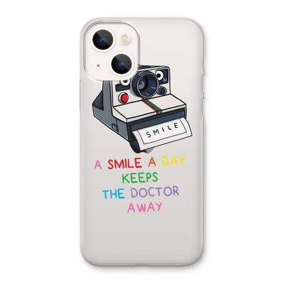 Smile: iPhone 13 Transparant Hoesje