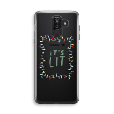 It's Lit: Samsung Galaxy J8 (2018) Transparant Hoesje