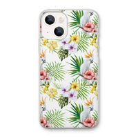 Gele kuif: iPhone 13 mini Transparant Hoesje