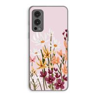 Painted wildflowers: OnePlus Nord 2 5G Transparant Hoesje