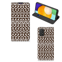 Samsung Galaxy A03s Hoesje met Magneet Aztec Brown