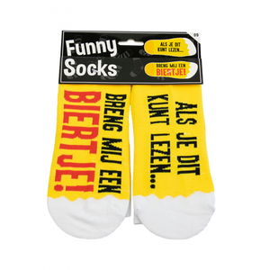 Funny Sokken - Breng mij een biertje