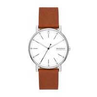 Horlogeband Skagen SKW6903 Leder Cognac 20mm