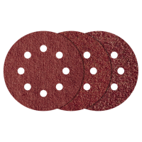 Wolfcraft Hechtschuurschijven | K80, K120, K240 | Ø125mm | 25 stuks - 2259100