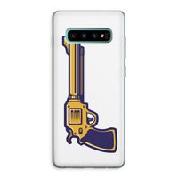 Pew Pew Pew: Samsung Galaxy S10 Plus Transparant Hoesje Pew Pew Pew: Samsung Galaxy S10 Plus Transparant Hoesje
