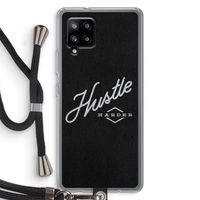 Hustle: Samsung Galaxy A42 5G Transparant Hoesje met koord