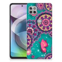 Motorola Moto G 5G | Hoesje maken | Cirkels en Vlinders