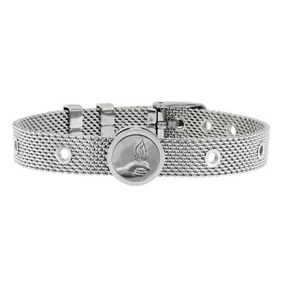 Talent Jewels TJA-5-03-03-1-215 Zilverkleurig Heren armband