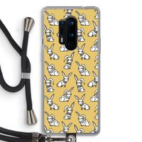 Haas: OnePlus 8 Pro Transparant Hoesje met koord Haas: OnePlus 8 Pro Transparant Hoesje met koord
