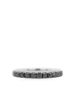 HYT Jewelry bague en or blanc 18ct pavée de diamants - Argent