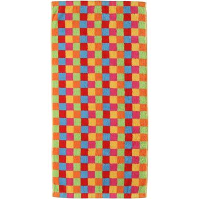 Cawö Cawö Lifestyle Karo Handdoek 7017 Multi-25 50x100