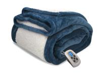 Swiss Nights Sherpa Fleece - Elektrische Warmte Deken - 150 x 180cm - thumbnail