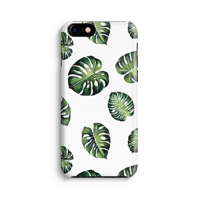 Tropische bladeren: iPhone 8 Volledig Geprint Hoesje