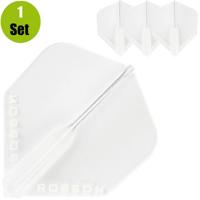Robson Robson Plus Dartflights - Crystal Clear Clear