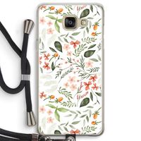 Sweet little flowers: Samsung Galaxy A5 (2016) Transparant Hoesje met koord