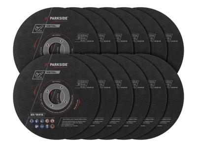 PARKSIDE PERFORMANCE Slijpschijven 125 mm (Slijpschijven 12 stuks)