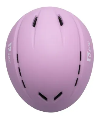Nice Schaatshelm 022 Met Magnetische Sluiting (soft Pink) L/xl (58-61cm) Soft Pink