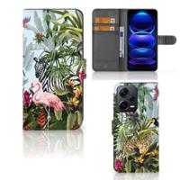 Telefoonhoesje | Met pasjeshouder | voor Xiaomi Poco X5 Pro | Note 12 Pro 5G Jungle