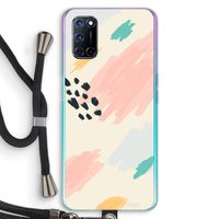 Sunday Chillings: Oppo A52 Transparant Hoesje met koord
