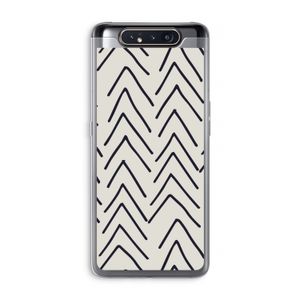 Marrakech Arrows: Samsung Galaxy A80 Transparant Hoesje