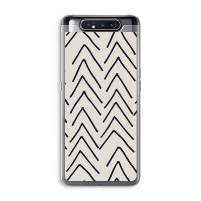 Marrakech Arrows: Samsung Galaxy A80 Transparant Hoesje