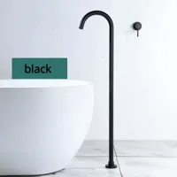 Vrijstaande Badmengkraan - Enkel Handvat | Warm & Koud Water | Vloermontage | Diverse Kleuren