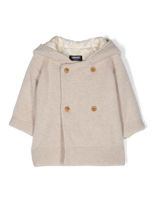 Versace Kids veste à boutonnière croisée - Tons neutres