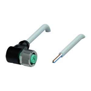 Pepperl+Fuchs 239999-0018 Sensor/actuator connector, geassembleerd Aantal polen (sensoren): 4 0.5 m 1 stuk(s)