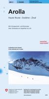 Toerskikaart 283S+293S Arolla / Valpelline | Swisstopo