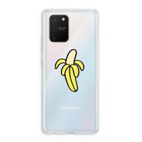 Banana: Samsung Galaxy S10 Lite Transparant Hoesje - thumbnail