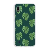 Monstera leaves: Samsung Galaxy A10 Transparant Hoesje