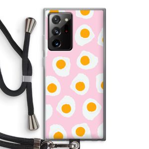 Dancing eggs: Samsung Galaxy Note 20 Ultra / Note 20 Ultra 5G Transparant Hoesje met koord